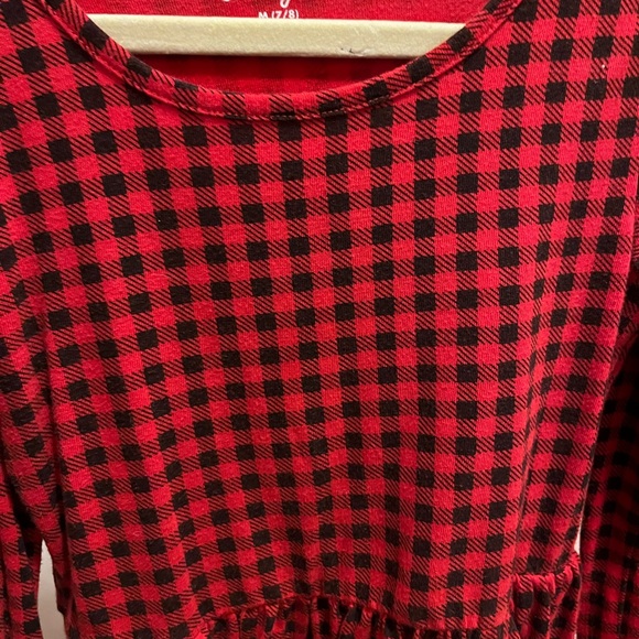 Cute Buffalo Plaid dress by Cat & Jack - Picture 2 of 7